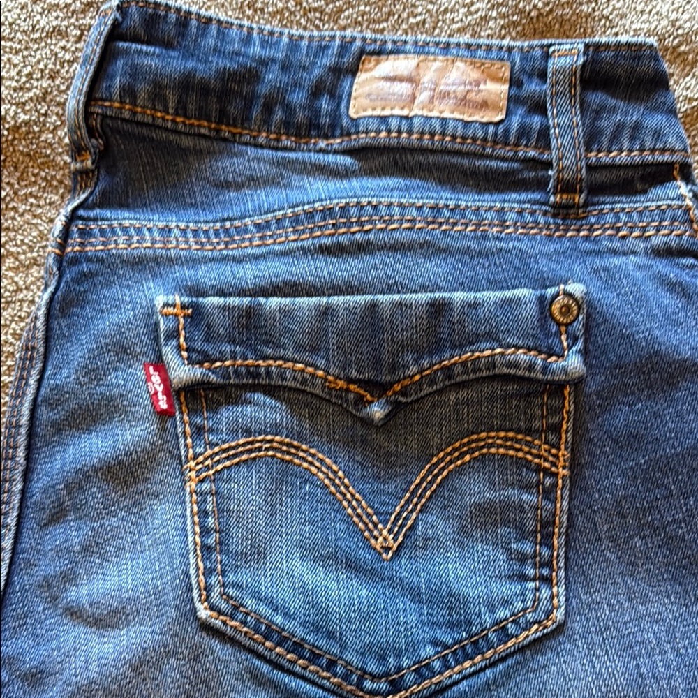 Levi's Blue Jeans with Iconic Arcuate Stitching
